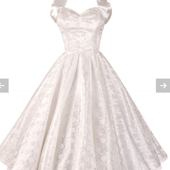 VIVIEN HOLLOWAY 1950s lace dress NWOT - Picture 2 of 5